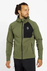 SCOTT Defined Warm Zip Herren Midlayer Grün, Herren, Größe: S