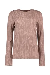 icebreaker Merino 260 Vertex Delta Lines Damen Thermo Longsleeve Rosa, Damen, Größe: S
