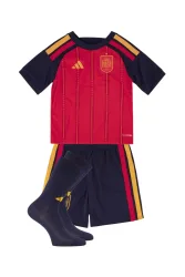adidas Spanien Home Replica Mini Kinder Fussballset WM 2026 Rot, , Größe: 104