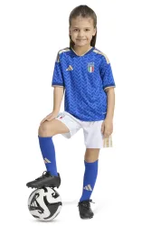 adidas Italien Home Replica Mini Kinder Fussballset WM 2026 Blau, , Größe: 104