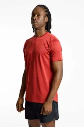 POWERZONE Herren T-Shirt Rot, Herren, Größe: L