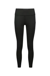 POWERZONE Damen Tight Schwarz, Damen, Größe: L