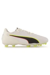 PUMA King 20 Pro FG/AG Fussballschuh Weiss, Herren, Größe: 7 1/2