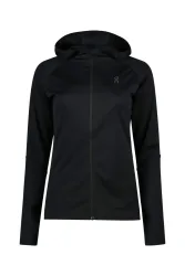 ON Damen Laufjacke Climate Hoodie schwarz | S