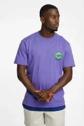 Quiksilver Circle Back Herren T-Shirt Lila, Herren, Größe: S