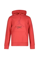 Jordan Baseline Po Kinder Hoodie Rot, , Größe: 140