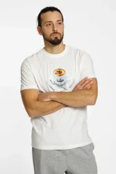 Nike Cafe Swoosh Mug Herren T-Shirt Weiss, Herren, Größe: S