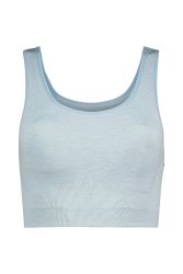 Odlo Seamless Medium - Padded Sport BH für Damen - Training, Radsport - blau, M