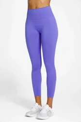 Nike Pro Seamless Damen 7/8 Tight Blau, Damen, Größe: S