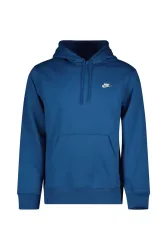 Nike Club Herren Hoodie Blau, Herren, Größe: XL