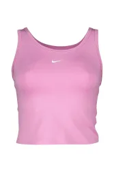 Nike One Dri-FIT Fitted Mädchen Top Rosa, , Größe: 140
