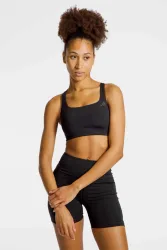 adidas Optime Workout Medium Damen Sport-BH Schwarz, Damen, Größe: S