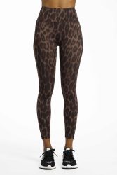 adidas Damen Optime Power Leopard 7/8 Tights