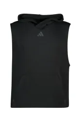 adidas Power Workout Herren Hoodie Schwarz, Herren, Größe: S