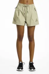 adidas Z.N.E. Woven Damen Short Beige, Damen, Größe: S