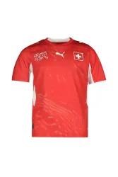 Puma - Fussball Trikot, Switzerland 26 Home Kids, 128, Rot