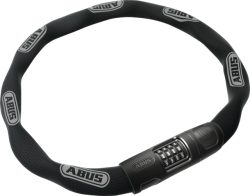 Abus Kettenschloss 8808C/110 Code ohne Halter - schwarz