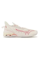 Mizuno Wave Mirage 5 Damen Hallenschuh Weiss, Damen, Größe: 7 1/2