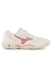 Mizuno Wave Phantom 3 Damen Hallenschuh Weiss, Damen, Größe: 8