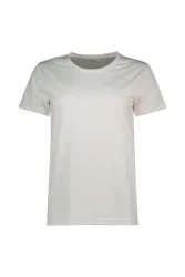 POWERZONE Damen T-Shirt Weiss, Damen, Größe: M