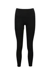 POWERZONE Damen Tight Schwarz, Damen, Größe: XS