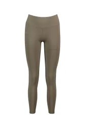 POWERZONE Damen Tight Khaki, Damen, Größe: XXL