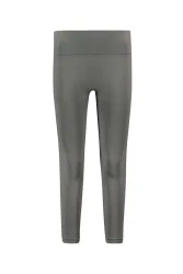 POWERZONE Seamless Damen Tight Grau, Damen, Größe: L