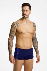 ADIDAS Herren Beinbadehose SURGE AOP BX dunkelblau | 6 (M)