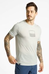 Ortovox 150 Cool Half Full Herren T-Shirt Grau, Herren, Größe: M