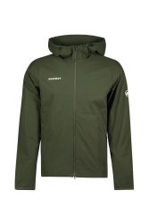 MAMMUT Granite Hooded Herren Softshelljacke Grün, Herren, Größe: S
