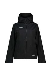 MAMMUT Treeline Hooded Gore-Tex® Damen Outdoorjacke Schwarz, Damen, Größe: L