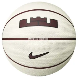 Nike Playground 2.0 8P LeBron James Basketball Weiss, Herren, Größe: 7