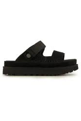 UGG Goldenstar Glide Damen Sandale Schwarz, Damen, Größe: 5