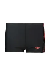 speedo Placement Jungen Badeshort Schwarz, , Größe: 116