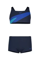 speedo Hyperboom Butterfly Mädchen Bikini Blau, , Größe: 116