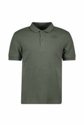 Kappa Izzy Jacquard Herren Poloshirt Grün, Herren, Größe: M