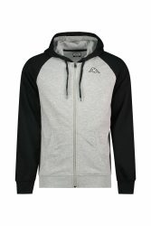 Kappa Logo Jackus Herren Trainingsjacke Schwarz, Herren, Größe: S
