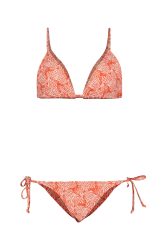 BEACH MOUNTAIN Triangle Damen Bikini Rot, Damen, Größe: 36