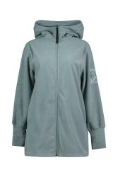 Didriksons Rinda Windproof Damen Midlayer Grün, Damen, Größe: 36
