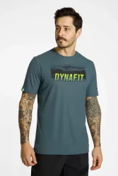 Dynafit Transalper Graphic Herren T-Shirt Grün, Herren, Größe: M