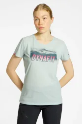 Dynafit Transalper Graphic Damen T-Shirt Blau, Damen, Größe: L