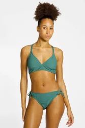 PROTEST MM PATIO Triangle Damen Bikini Top Grün, Damen, Größe: 42