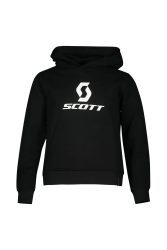 SCOTT Icon Kinder Hoodie Schwarz, , Größe: 140