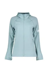 MAMMUT Poncione Hooded Damen Midlayer Blau, Damen, Größe: S