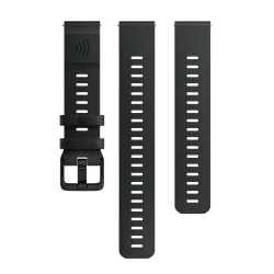 Polar WB 20 mm Payment Uhrenarmband Schwarz, Herren, Größe: 0