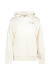 The North Face Monte Graphic Damen Hoodie Weiss, Damen, Größe: M