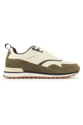 BEACH MOUNTAIN Trackwave Herren Sneaker Grün, Herren, Größe: 43
