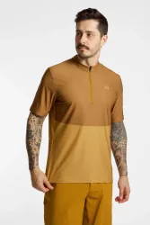 Gonso Adventure Half-Zip Herren Biketrikot Beige, Herren, Größe: L