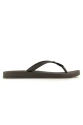 BEACH MOUNTAIN Rubberized Damen Flip Flop Schwarz, Damen, Größe: 37