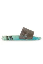 BEACH MOUNTAIN Palms Kinder Slipper Grün, , Größe: 32